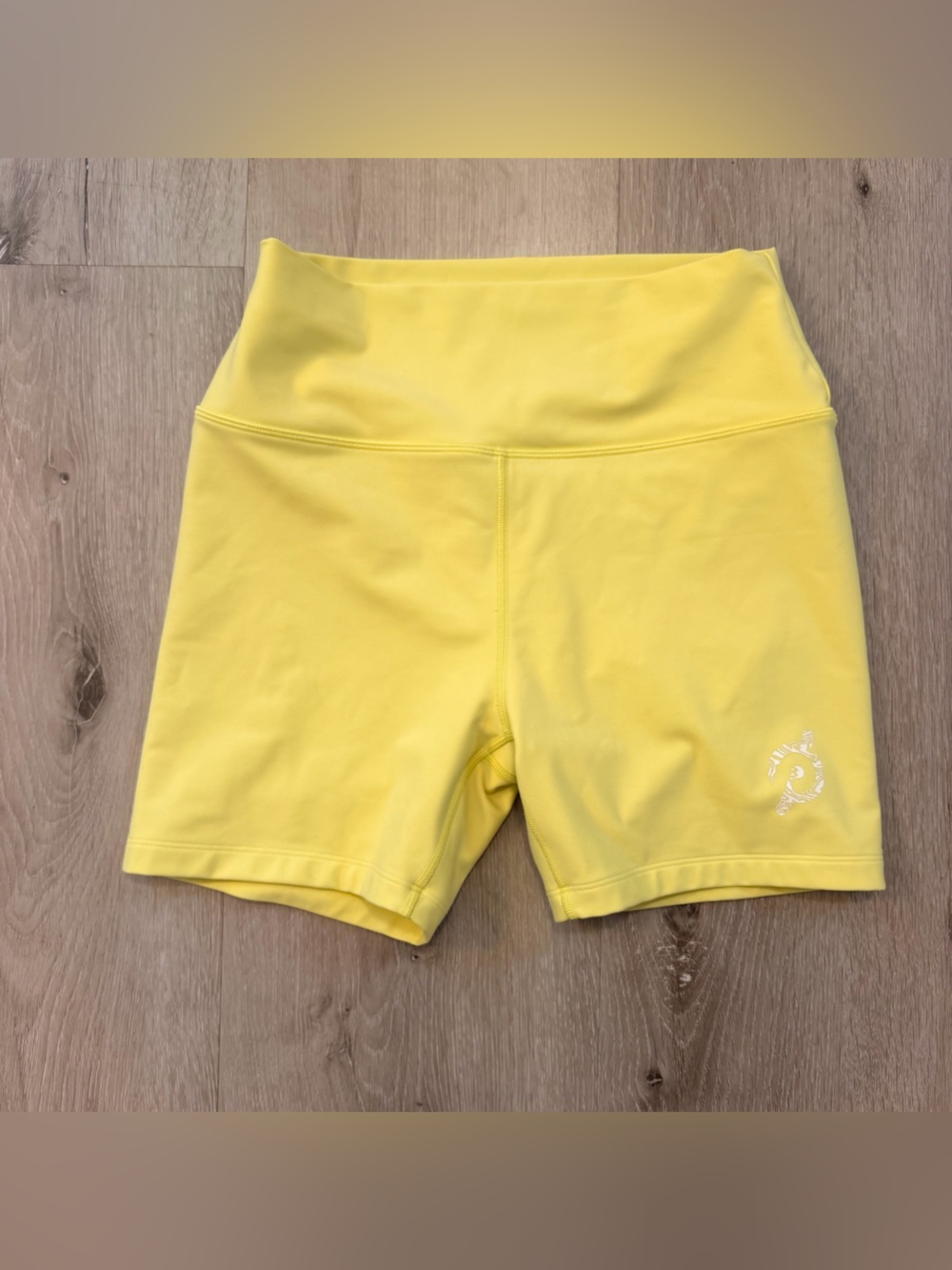 Peloton Cadent 5" High-Rise Bike Shorts Yellow - Size M